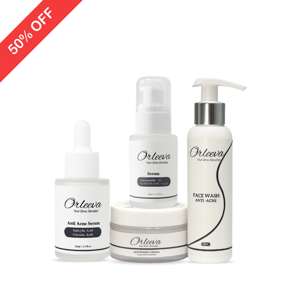 Serum, Facewash & Cream Set